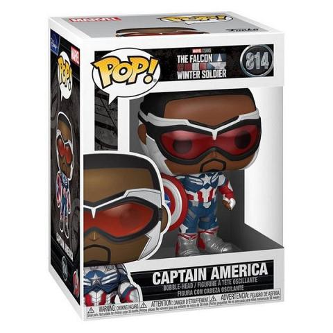 Funko POP #814 Marvel The Falcon and the Winter Soldier Captain America Figure