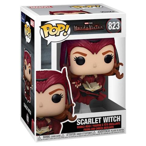 Funko POP #823 Marvel Wandavision Scarlet Witch with Book Figure