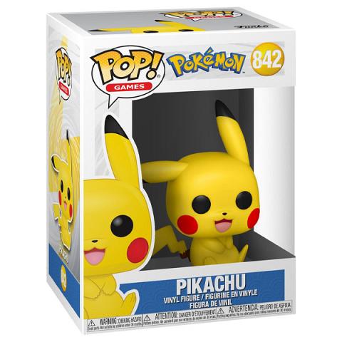 Funko POP #842 Pokemon Pikachu Sitting Figure