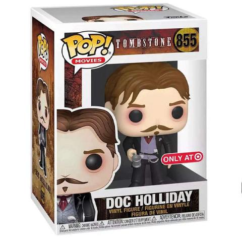 Funko POP #855 Tombstone Doc Holiday Holding a Cup Exclusive Figure