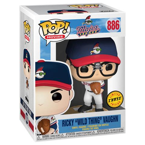 Funko POP #886 Major League Ricky Wild Thing Vaughn Chase Variant Figure