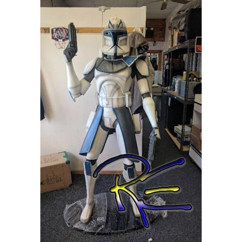 Gentle Giant Star Wars Clone Wars Captain Rex Life Size Monument