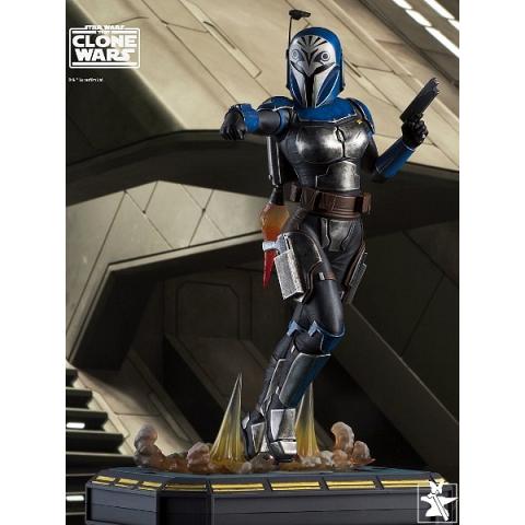 Diamond Select Toys Gentle Giant Star Wars Clone Wars Bo-Katan Premier Collection Statue