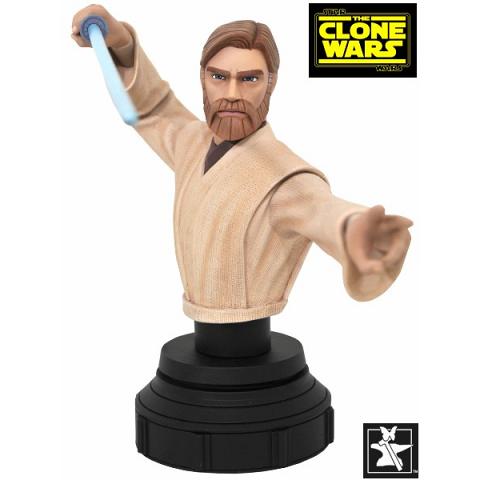 Gentle Giant Star Wars Clone Wars Obi-Wan Kenobi 1/7 Scale Bust