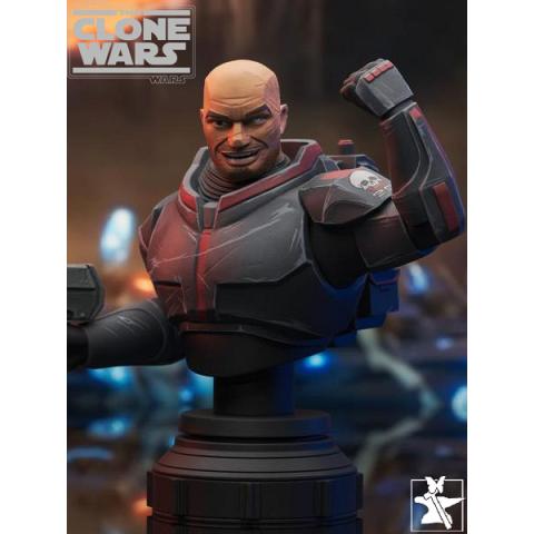 Gentle Giant Star Wars The Clone Wars Wrecker Seventh Scale Bust