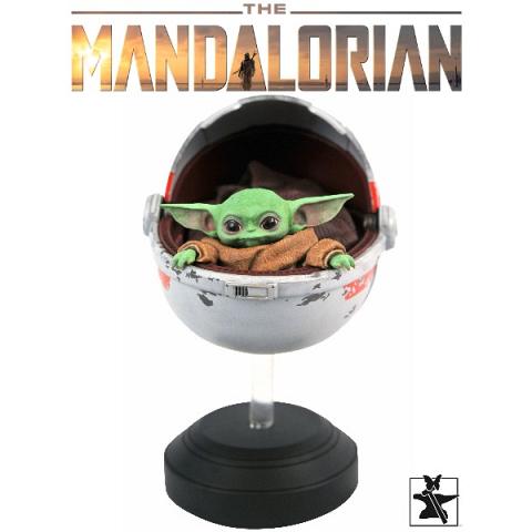Gentle Giant Star Wars The Mandalorian The Child (Grogu) with Pram Statue
