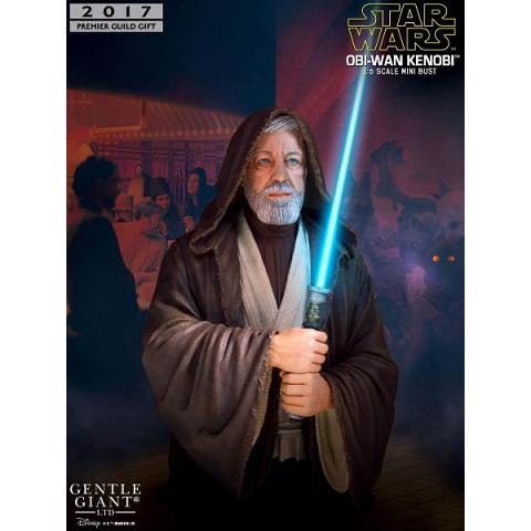 Gentle Giant Star Wars Obi Wan Kenobi Light Up Exclusive Bust