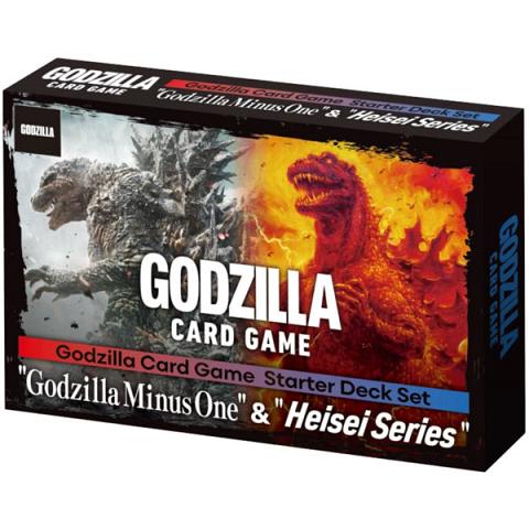 Bushiroad Creative Godzilla Card Game Heisei Series and Godzilla Minus One Starter Deck Set