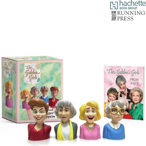Running Press Golden Girls Stylized Finger Puppets