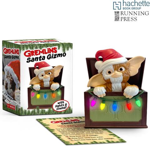 Running Press Gremlins Santa Gizmo with Lights and Sound