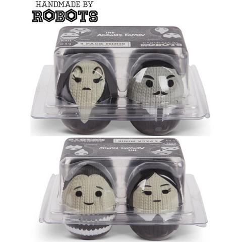 Handmade by Robots The Addams Family Mini Egg Four Pack