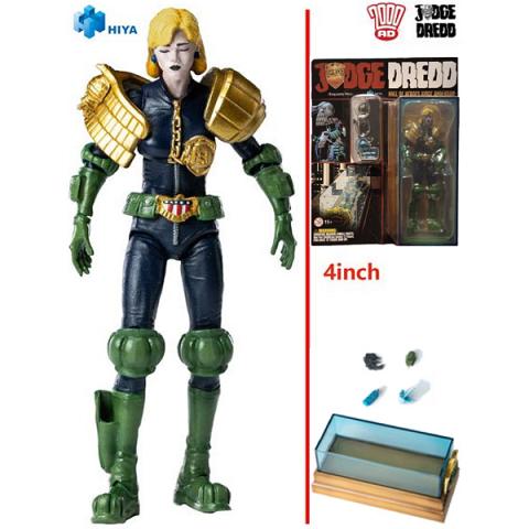 Hiya Toys 2000 AD Judge Dredd Hall of Heroes Judge Anderson 1/18 Scale Figure Set