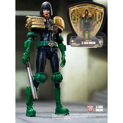 Hiya Toys 2000 AD Judge Dredd Judge Hershey 1:18 Scale Action Figure
