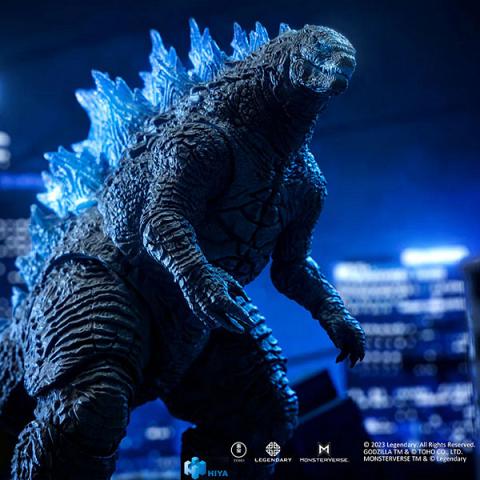 Hiya Toys Godzilla vs Kong Heat Ray Godzilla Translucent Version Action Figure