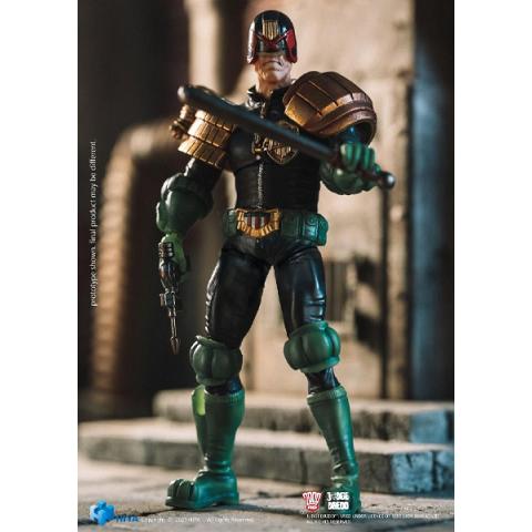 Hiya Toys 2000 AD Judge Dredd 1:18 Scale Action Figure