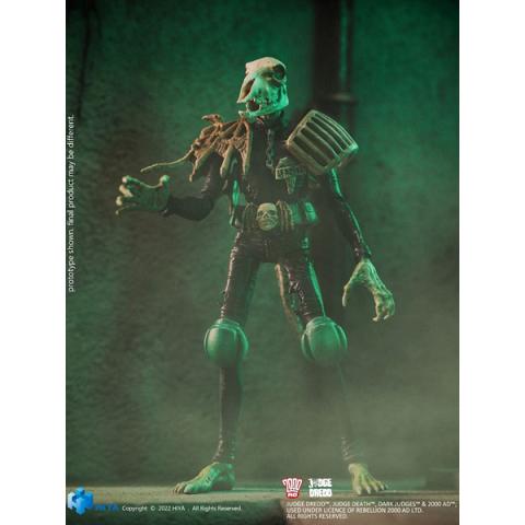 Hiya Toys 2000 AD Judge Mortis 1:18 Scale Action Figure
