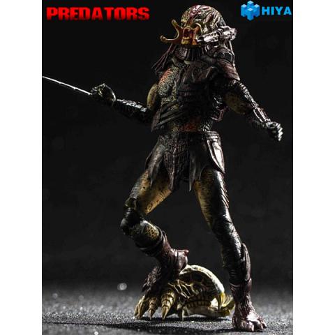 Hiya Toys Predators Unmasked Berserker Predator 1:18 Scale Action Figure