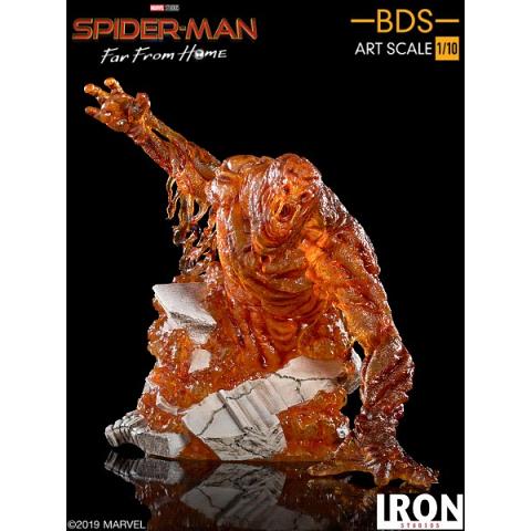 Iron Studios Marvel Spider-Man Far From Home Molten Man Art Scale Statue