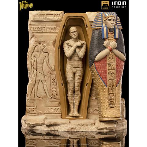 Iron Studios Universal Monsters The Mummy Art Scale 1/10 Scale Deluxe Polystone Statue