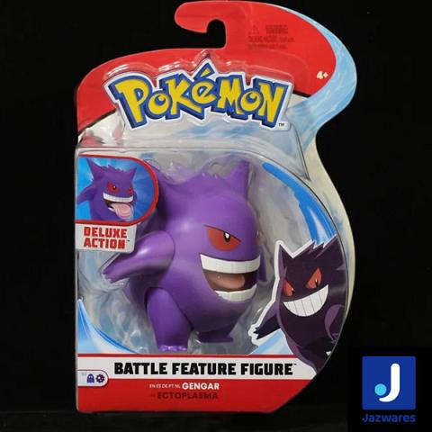 Jazwares Pokemon Gengar Battle Feature Figure