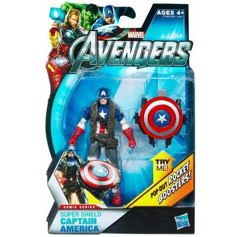 Hasbro Marvel Avengers Comic Series Super Shield Captain America Action Figure