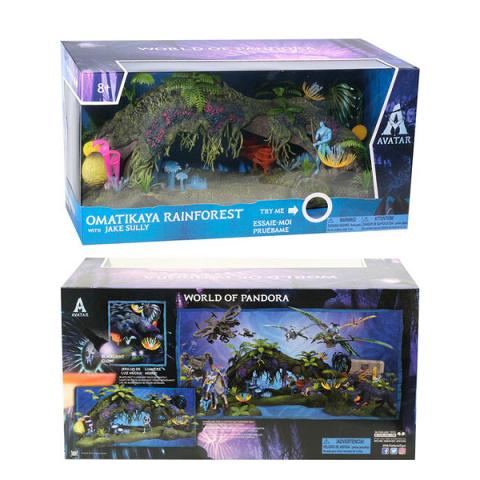 McFarlane Avatar World of Pandora Omatikaya Rainforest and Jake Sully Playset