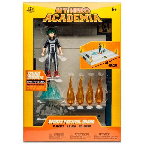 McFarlane My Hero Academia Sports Festival Arena and Izuku Set