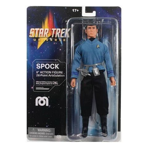 Mego Star Trek Strange New Worlds Spock 8 Inch Action Figure