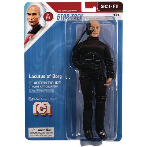 Mego Star Trek The Next Generation Locutus 8 Inch Figure
