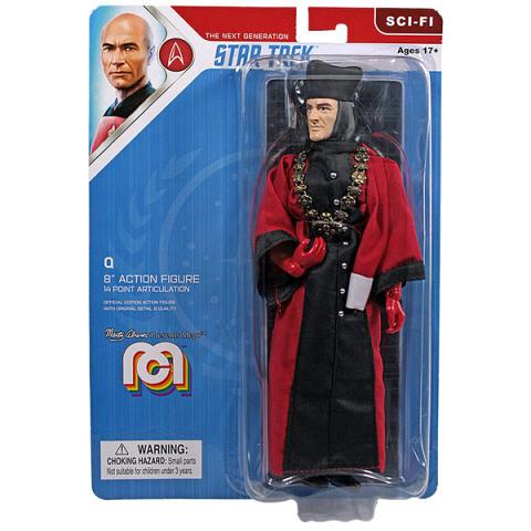 Mego Star Trek The Next Generation Q 8 Inch Action Figure