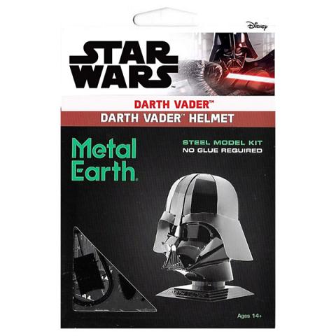 Fascinations Metal Earth Star Wars Darth Vader Helmet Metal Model Kit