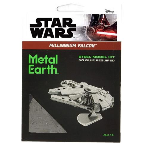 Fascinations Metal Earth Star Wars Millennium Falcon Metal Model Kit