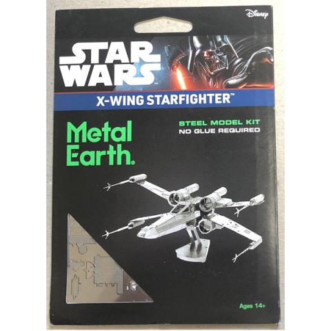 Fascinations Metal Earth Star Wars X-Wing Starfighter Metal Model Kit