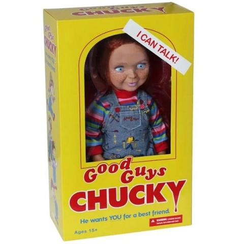Mezco Child's Play Talking Good Guys Chucky 15 Inch Mega Scale Doll