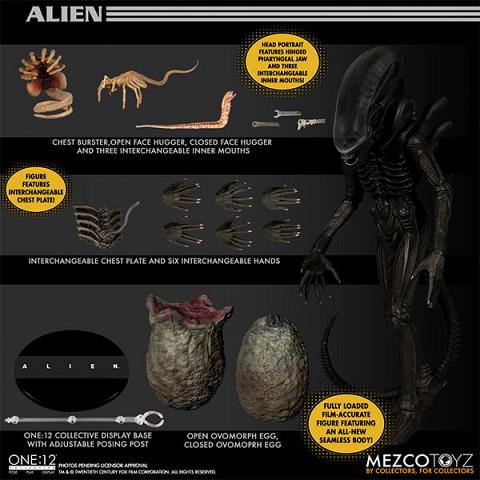 One 12 Collective Alien Deluxe Edition Action Figure