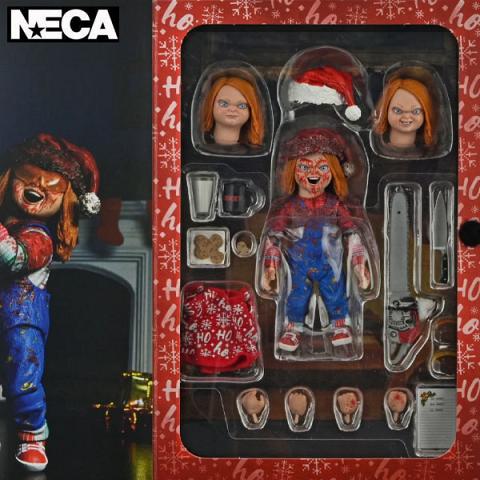 Neca Chucky TV Series Ultimate Chucky Holiday Edition 7 Inch Scale Action Figure