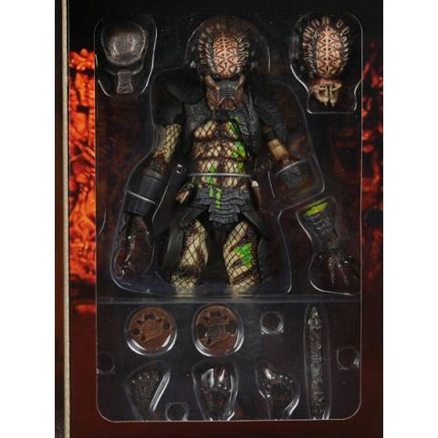 Neca Predator 2 Ultimate Battle Damaged City Hunter Predator Action Figure
