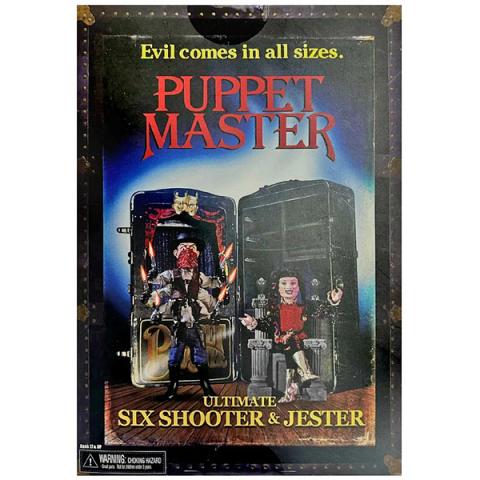 Neca Puppet Master Ultimate Six Shooter and Jester Figure Two Pack