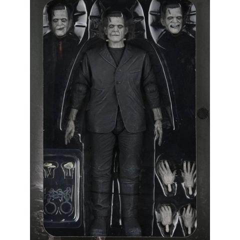 Neca Universal Monsters Frankenstein Black and White 7 Inch Scale Action Figure