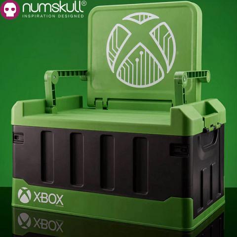 Numskull Official Xbox Storage Box with Folding Chair