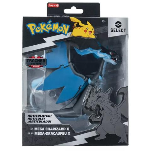 Jazwares Pokemon Select Mega-Charizard X 6 Inch Exclusive Action Figure