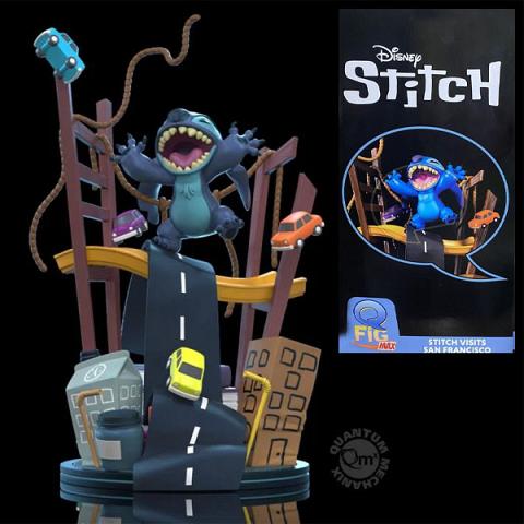 QMx Disney Lilo and Stitch Q-Fig Max Elite Stitch X San Francisco Figure