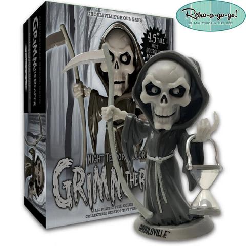 Retro-A-Go-Go Ghoulsville Ghoul Gang Tiny Terror Grimm the Reaper Night Terrors Figure