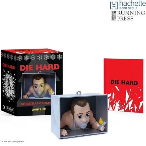 Running Press Die Hard Light Up Christmas Ornament