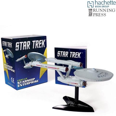 Running Press Star Trek Light Up Starship Enterprise