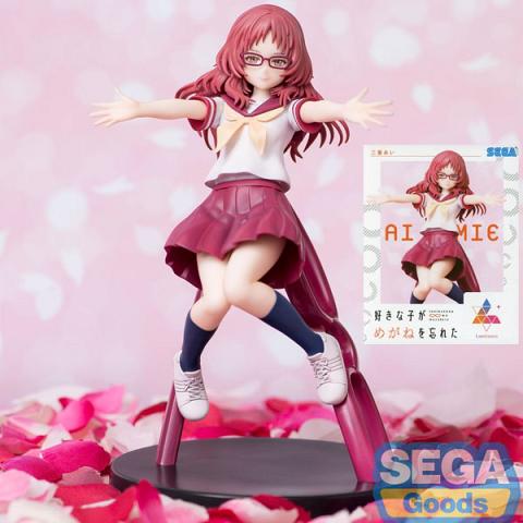 Sega Girl I Like Forgot Her Glasses Luminasta Ai Mie Figure
