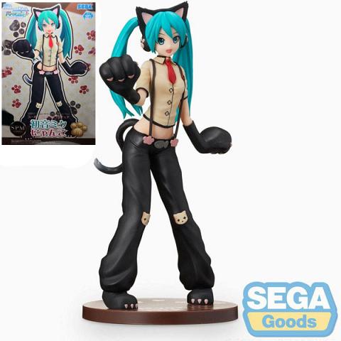 Sega Hatsune Miku Project DIVA Arcade Future Tone Hatsune Miku (Kitty Cat) Super Premium Figure