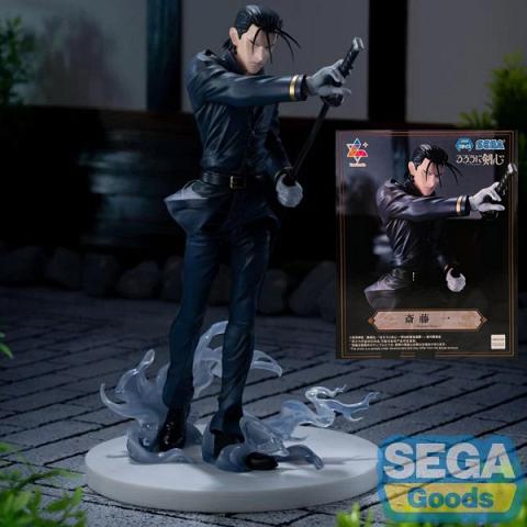 Sega Rurouni Kenshin Meiji Swordsman Romantic Story Luminasta Hajime Saito Figure