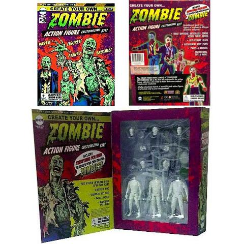 EMCE Toys Create Your Own Zombie Action Figure Customizing Kit