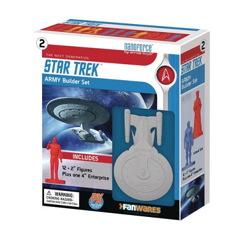 Nanoforce Star Trek The Next Generation Army Builder Set